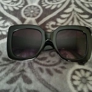 Oversized fashion glasses